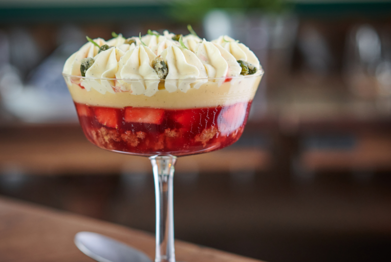 Official Coronation Strawberry & Ginger Trifle