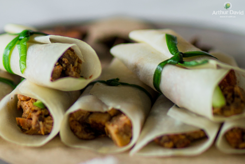 Confit Duck Pancakes