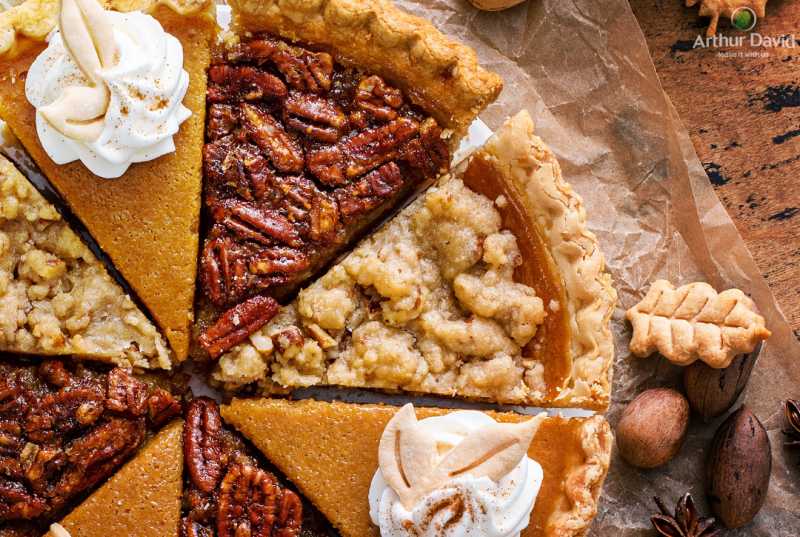 Pumpkin & Pecan Pie