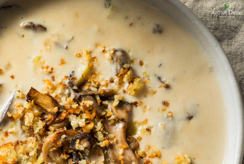 Maitake Mushroom Soup