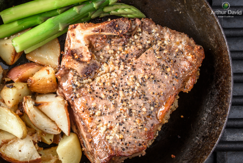 Pan Seared Sirloin Steak